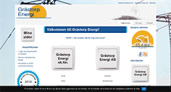 Desktop Screenshot of grastorpenergi.se